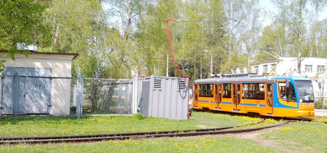Прототип буферного накопителя энергии испытан в контактной сети Коломенского трамвая